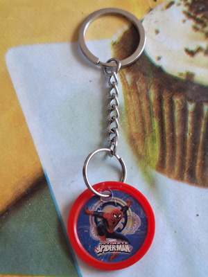 Spiderman keychain used