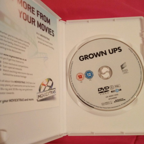 Grown Ups DVD like new, comedy adventure, subbed