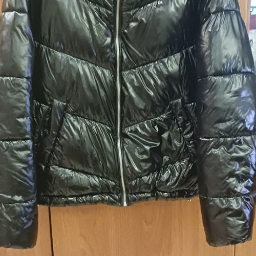Stradivarius bomber jacket like new, black, size M