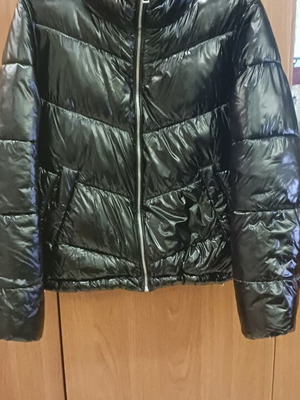 Stradivarius bomber jacket like new, black, size M
