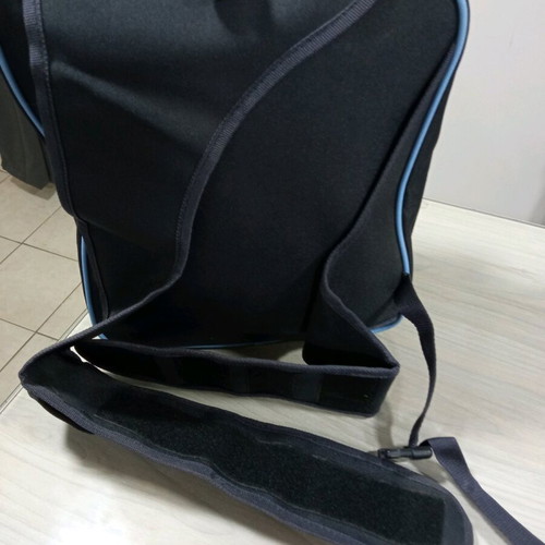 Crossbody bag new blue durable material for cyclists
