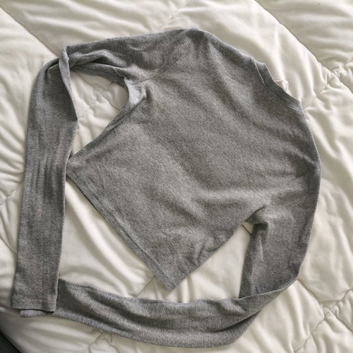 Crop top Karavan like new, gray, small/medium