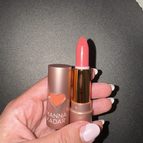 Manna Kadar LipLocked semi-matte lipstick, two shades