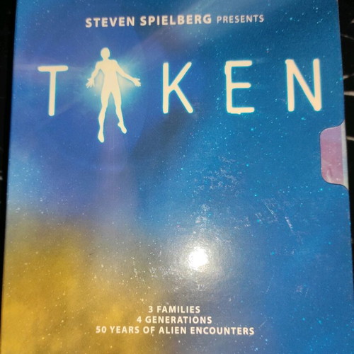 Taken DVD like new, science fiction with Greek subtitles