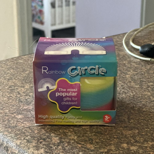 Rainbow Circle spring toy