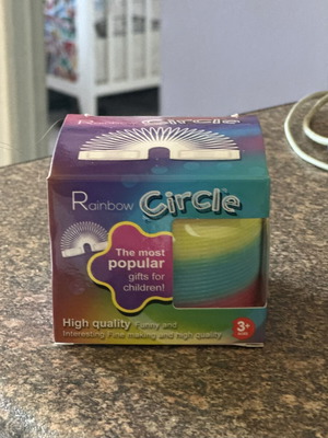 Rainbow Circle spring toy