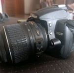 Nikon D-5000 DSLR σαν καινούργιο με μπαταρία και τσάντα μεταφοράς
