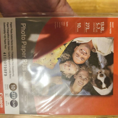 Photo paper 10 sheets 13x18 cm like new