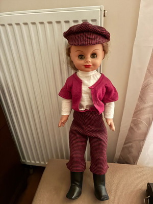 Vintage doll used from Thessaloniki exhibition circa 1968