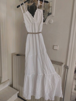 Φόρεμα A-Style καινούργιο, άσπρο, small-medium