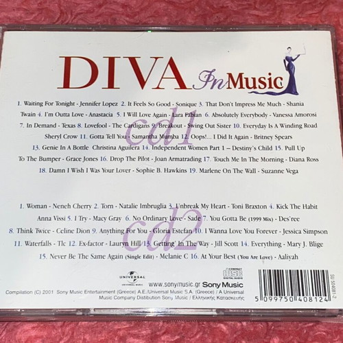 Diva in Music rare double CD new, pop