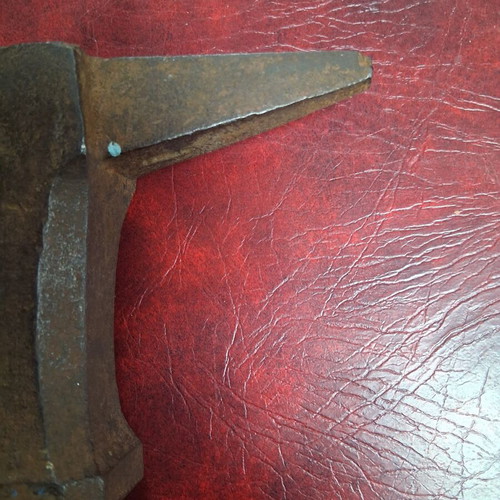 Antique jeweler's anvil used, good condition