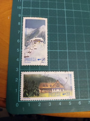 Poland 1972 stamps like new, tourism, mountain huts