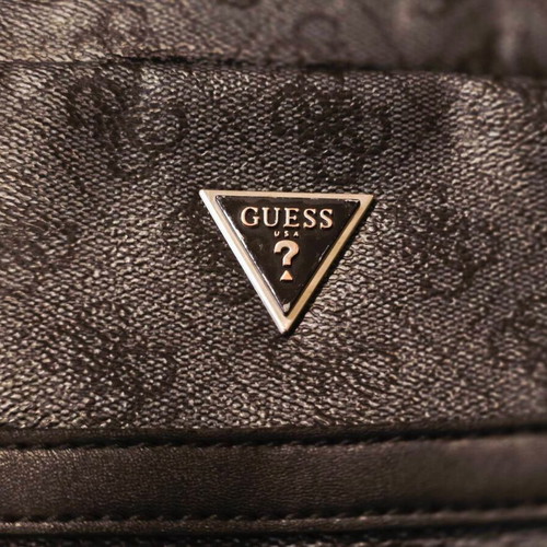 Guess Vezzola shoulder bag, black and grey