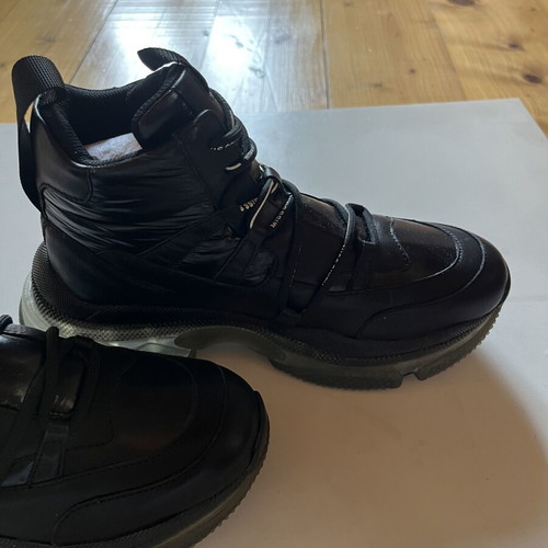 Miss Sixty platform leather shoes size 38, black