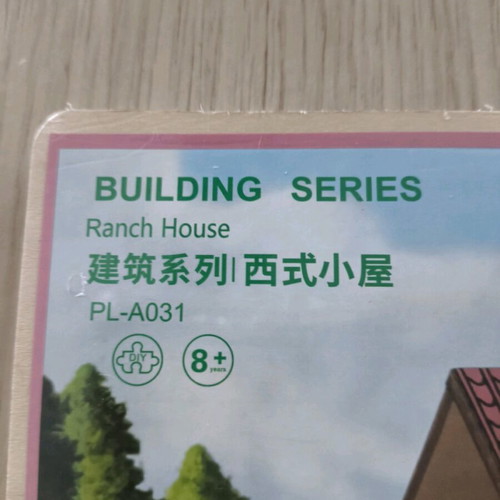 Wooden 3D Puzzle Building Model Kit Cabin Model New