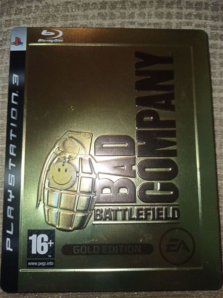  Battlefield bad company gold edition steelbook