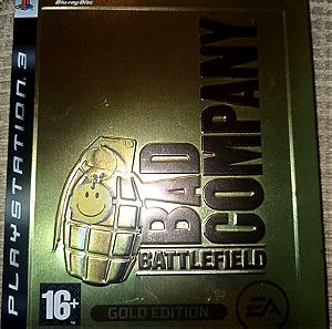 Battlefield bad company gold edition steelbook