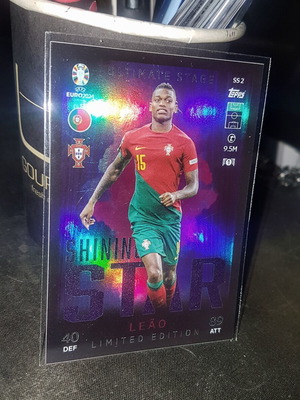 Κάρτα Rafael Leao Limited Edition Topps Match Attax Euro 2024 σαν καινούργιο