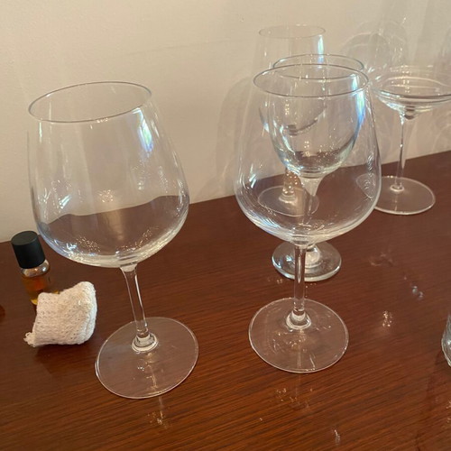 Wine and milkshake glasses new