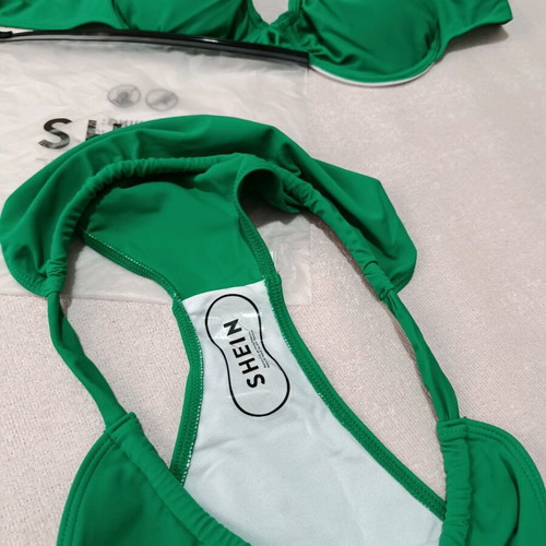 Bikini green new, size S (15Y)