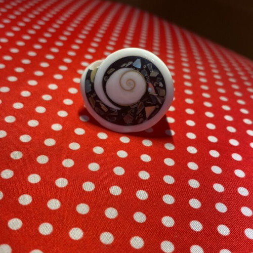 Ring made from shell