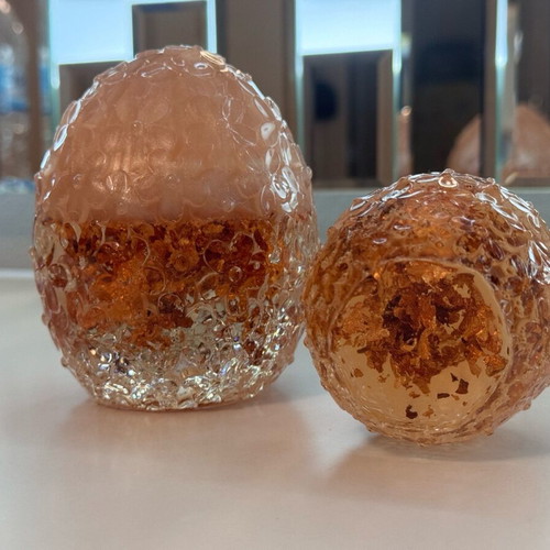 Decorative Eggs from Liquid Glass new