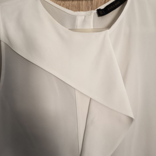 Zara 2 blouses size S like new, white and pink