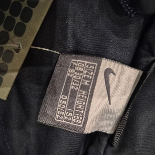Nike vintage tracksuit set 00s, size M, dark blue with beige grey