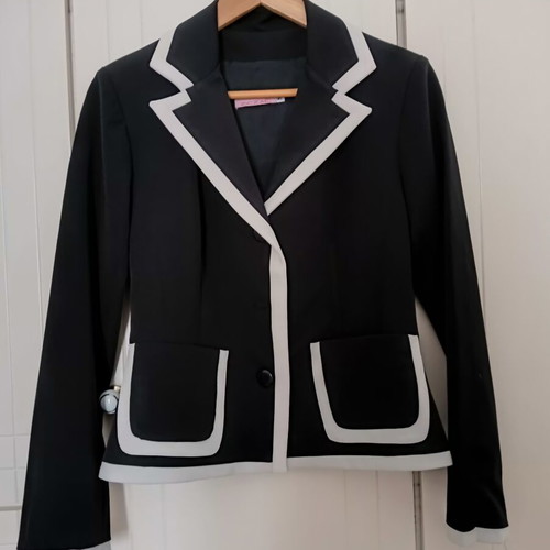 Zic Zac women's jacket, black and white, size S