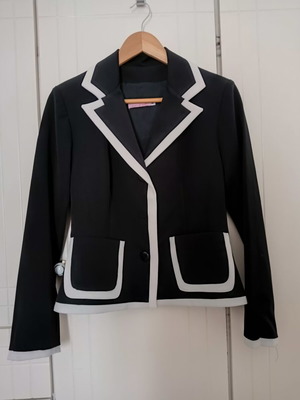 Zic Zac women's jacket, black and white, size S