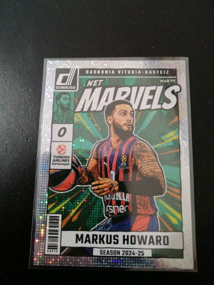 Κάρτα Marcus Howard 2024-25 Panini Donruss Euroleague σαν καινούργιο