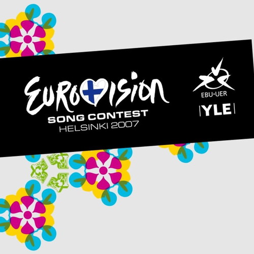 Official Eurovision 2007 Helsinki memorabilia lanyards new