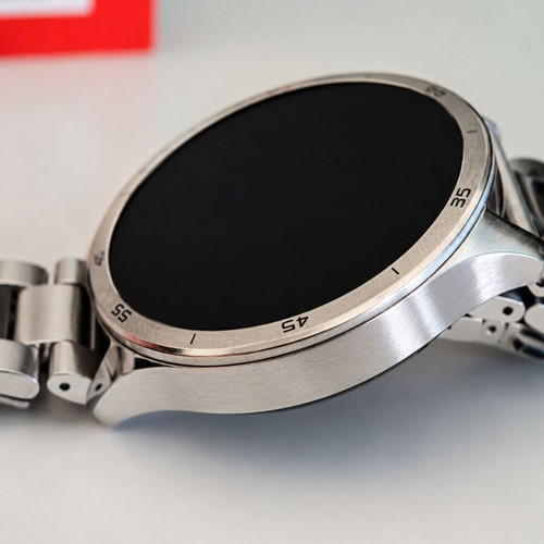 OnePlus Watch 3 Stainless Steel 46mm smartwatch with extra strap and Spigen bracelet