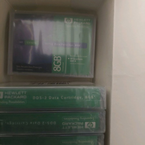 HP DDS-2 data cartridge 8GB, pack of 6, sealed
