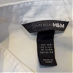  Σετ πουκάμισο λευκό + τιράντες H&M