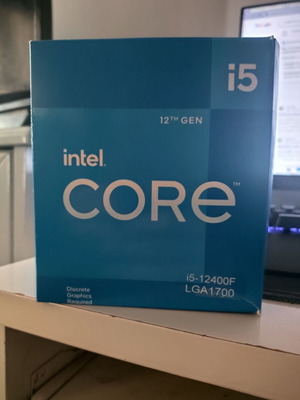 Intel i5 12400F Processor new