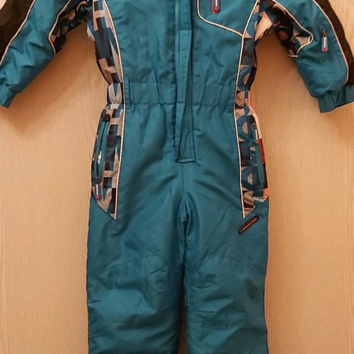 Orchestra children's waterproof jumpsuit with microfleece lining and detachable hood new