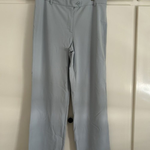 Women's pants tally weijl used, straight fit, turquoise, size XL