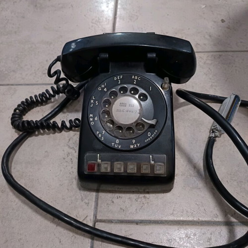 Collectible telephone used, rare antique 1940-1969