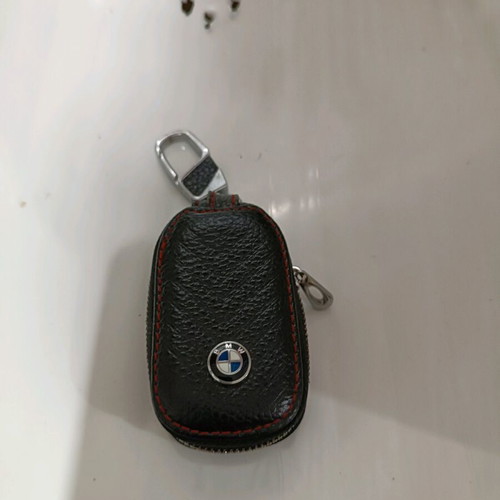 BMW keychain like new, black