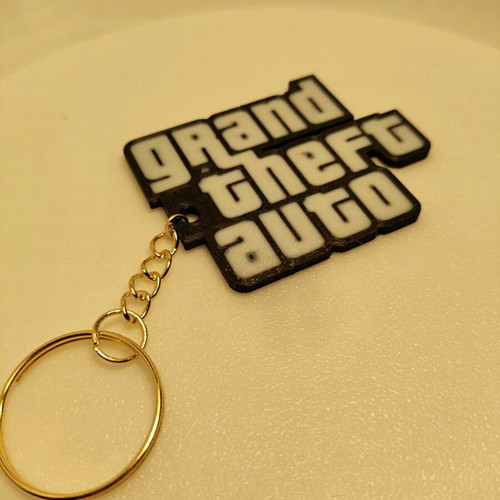 GTA keychain new before GTA 6 available in various colors