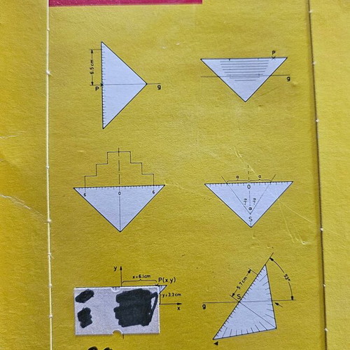 Aristo 1553 Geo-Dreieck protractor new
