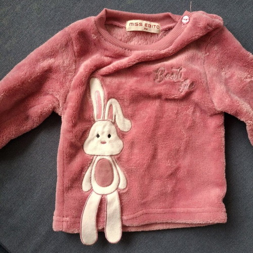 Baby fleece tracksuit set 9 months Miss Ebito like new