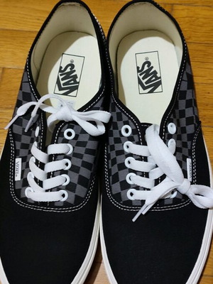 Vans Authentic Shoes καινούργια, νούμερο 44, μαύρο και γκρι