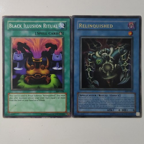 Relinquished and Ritual Card like new