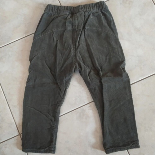 Zara corduroy pants for boys 2-3 years like new, khaki