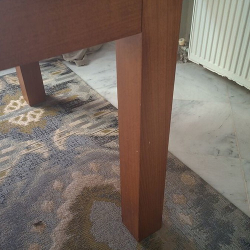 Extendable Solid Walnut Dining Table used, 10-12 seats