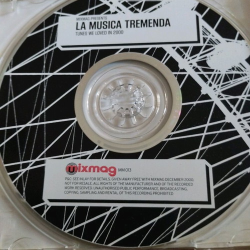 Mixmag Presents La Musica Tremenda CD album used, electronic