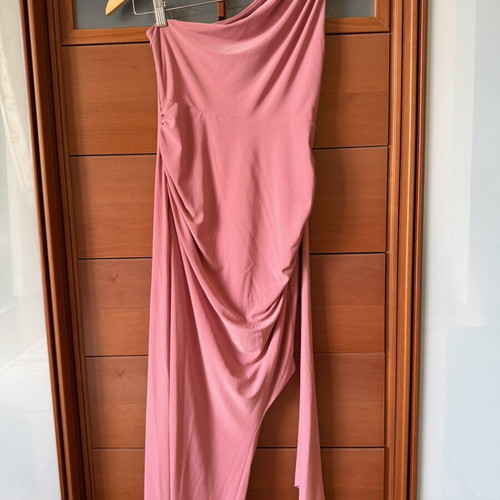 Club London maternity dress used, pink, size S